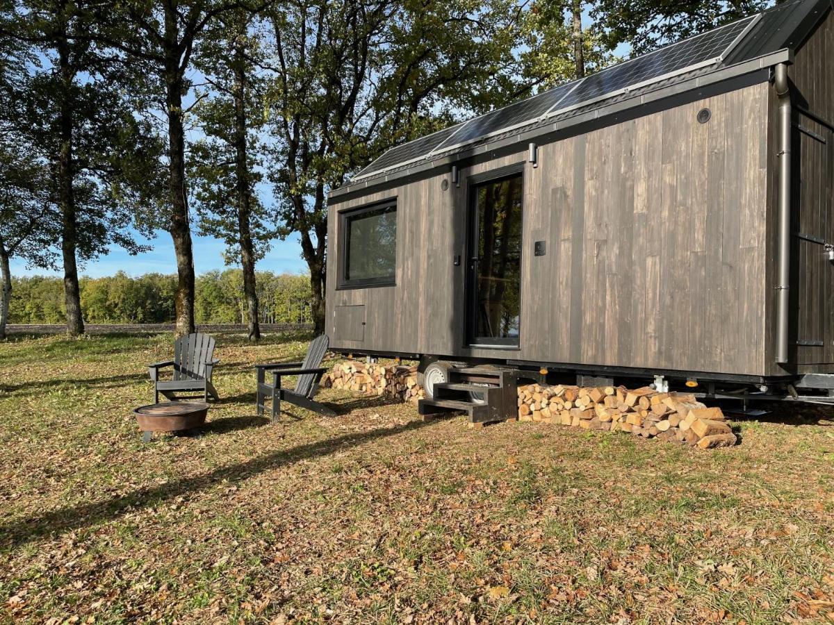 L'Envolee Ecolodge, Tiny House Au Coeur Des Vignes Loches-sur-Ource Luaran gambar